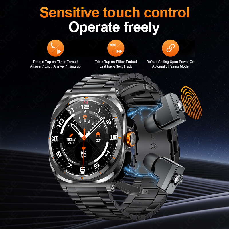 LIGE 2025 Watch Wireless Earph - огляд і ціна Sleep Mask Headphones Bluetooth