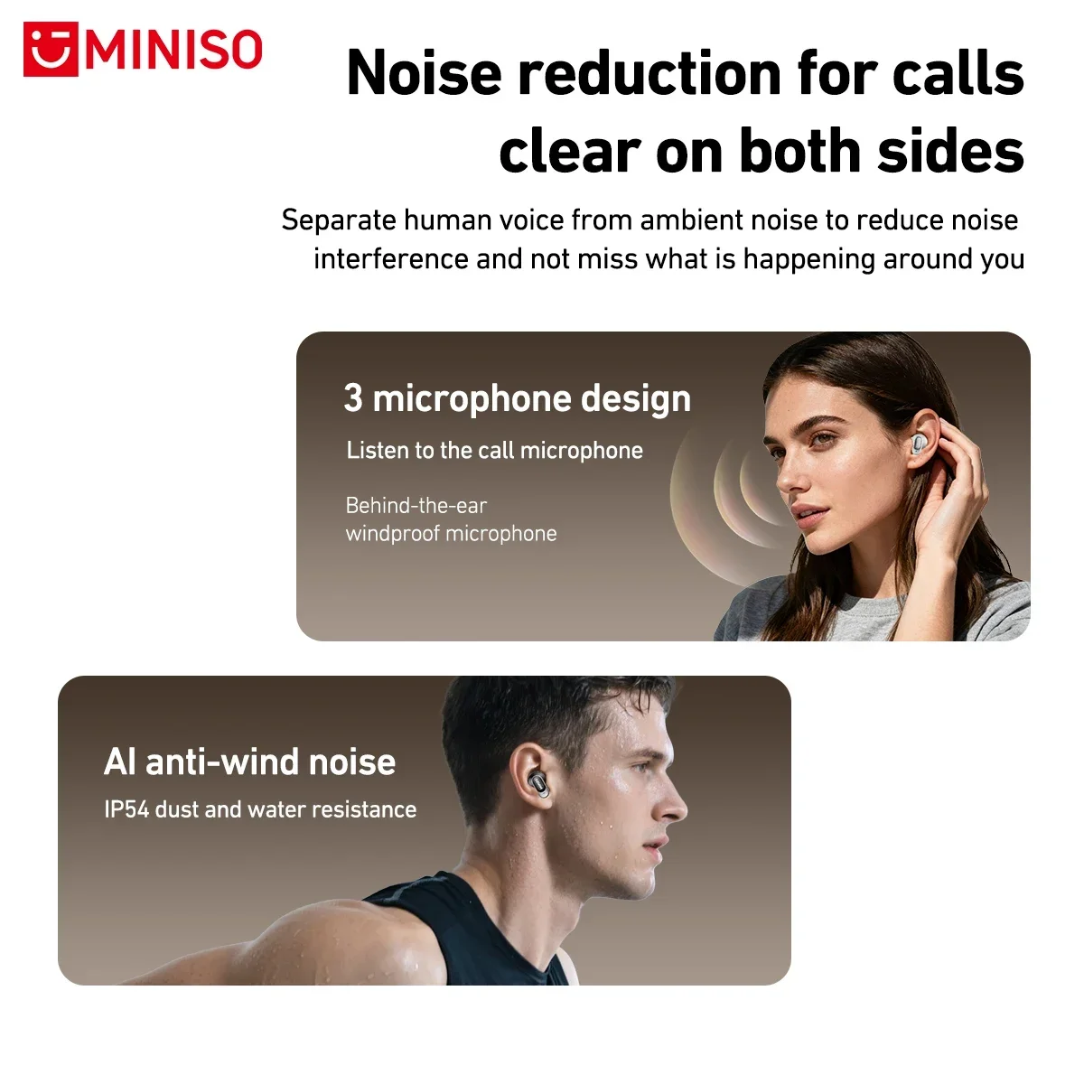 MINISO MS105 Bluetooth Earphon - огляд і ціна Type C Wired Earphones With Mic