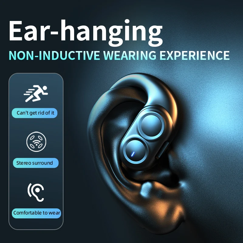 Wireless Bluetooth Headphones  - огляд і ціна Open Ear Air Conduction Headphones