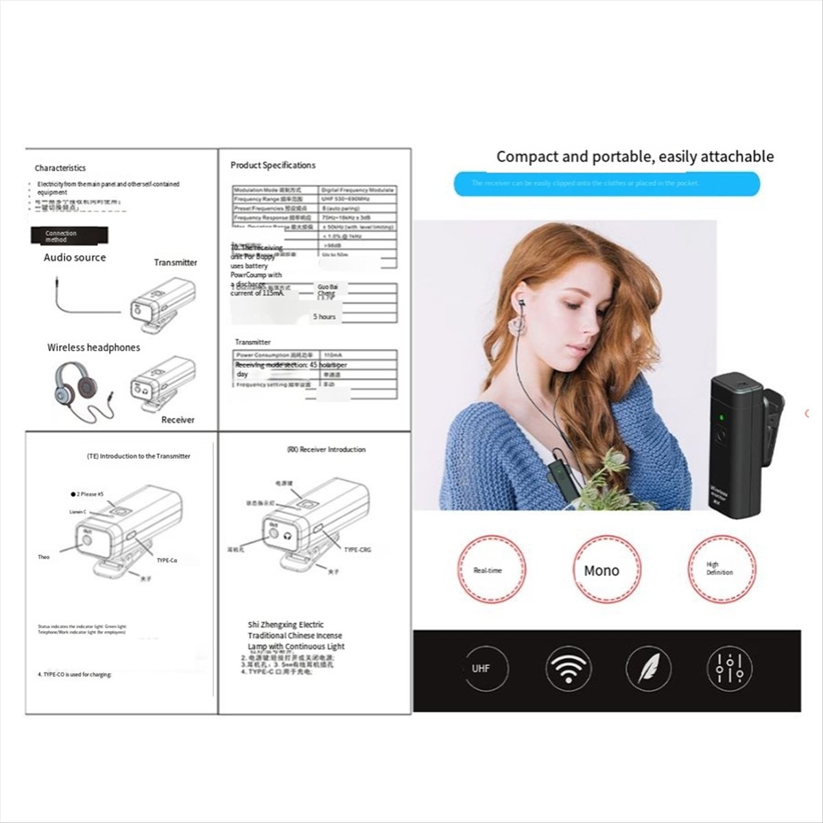 ONGE Wireless Earphone Monitor - огляд і ціна In Ear Monitors For Singers