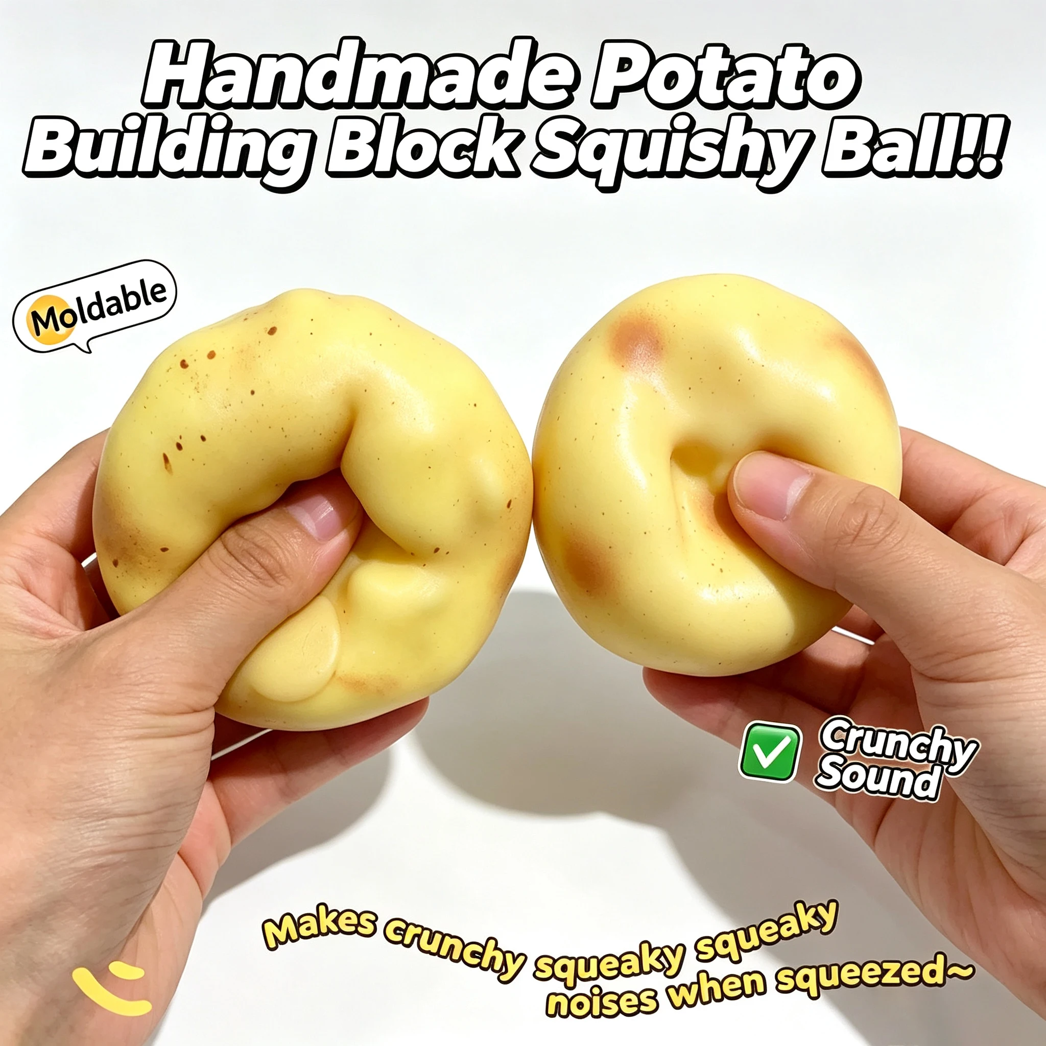Crunchy Potato Squishy Stress  - огляд і ціна Laptops