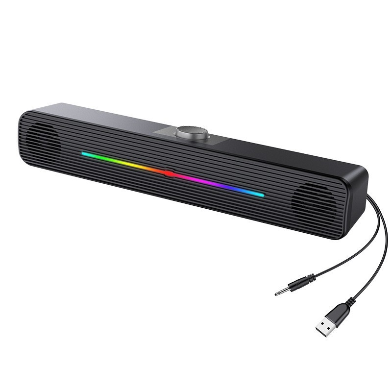 E-1407 Wholesale RGB Lights Wi - огляд і ціна Rgb Computer Soundbar For Pc