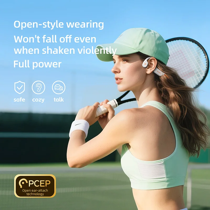 POLVCDG X9 Bone Conduction Ear - огляд і ціна Type C Wired Earphones With Mic