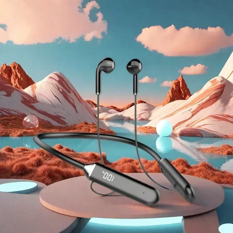 TWS Magnetic Wireless Headphon - огляд і ціна Magnetic Neckband Sports Earphones
