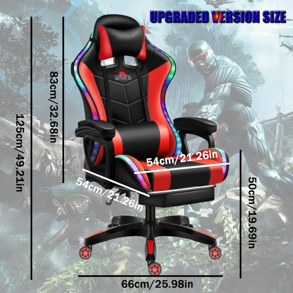 Ergonomic High-Back Gaming Cha - огляд і ціна Speakers