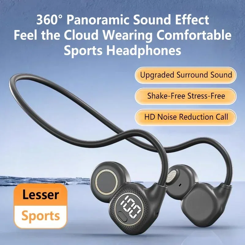 Bone Conduction Bluetooth Earb - огляд і ціна Bone Conduction Running Headphones