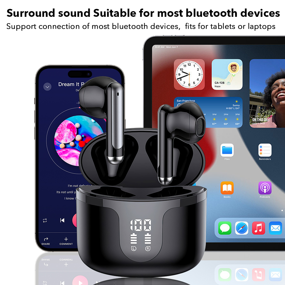 Mpow S47 True Wireless Bluetoo - огляд і ціна Tws Earbuds Bluetooth 5.3