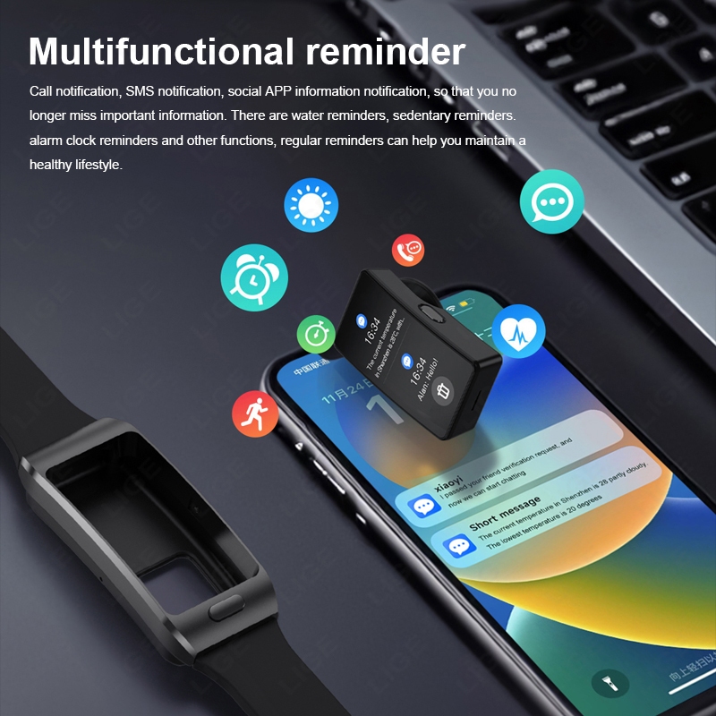 LIGE New Smart Watch Earbuds T - огляд і ціна Tws Earbuds Bluetooth 5.3