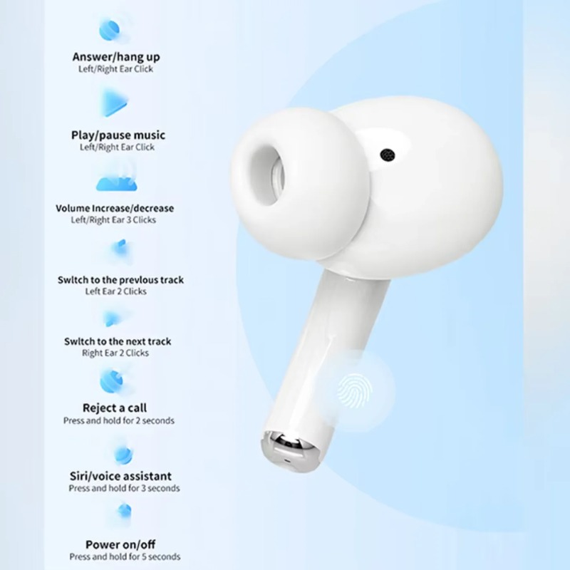 A5 TWS Bluetooth Earphones Hif - огляд і ціна Tws Earbuds Bluetooth 5.3