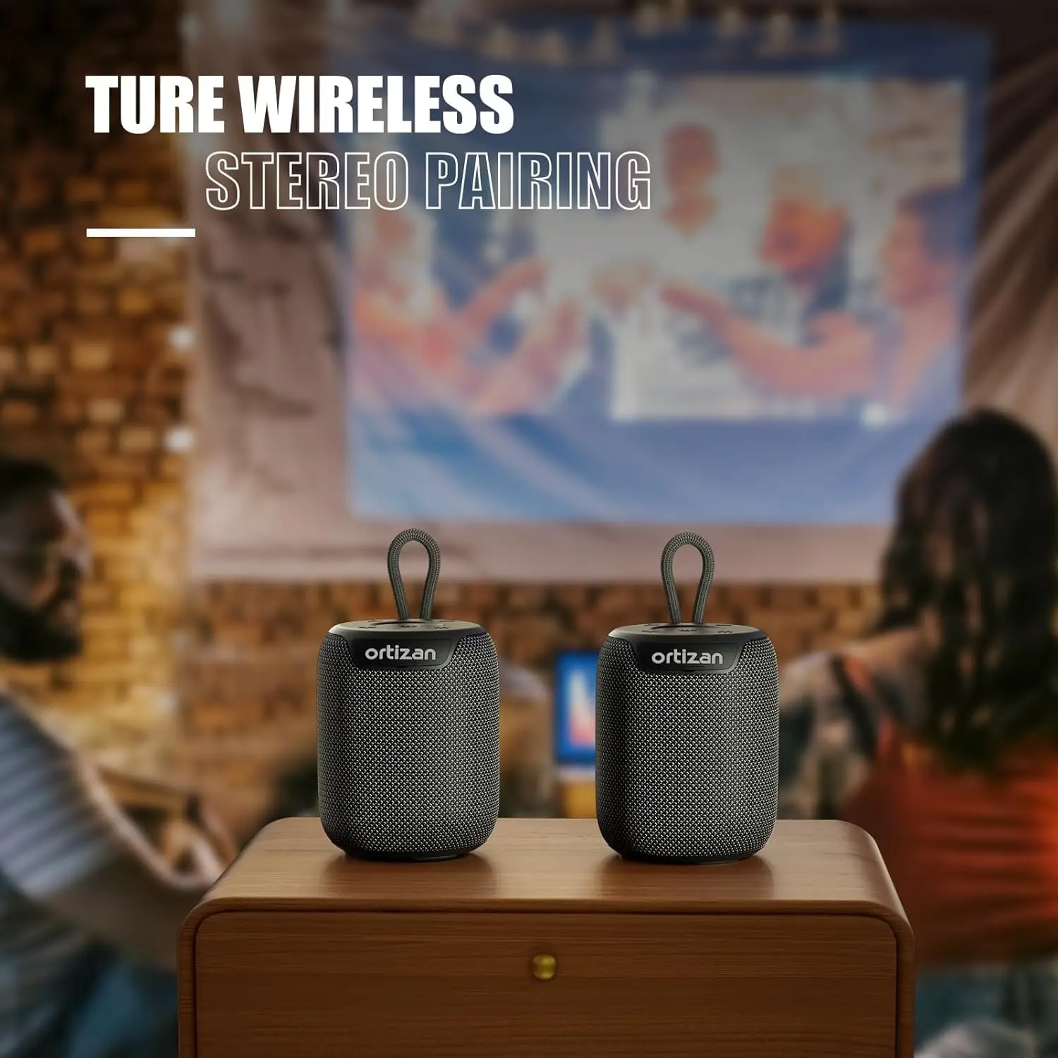 Ortizan X2 Bluetooth Speakers, - огляд і ціна Portable Bluetooth Speaker Waterproof Ipx7