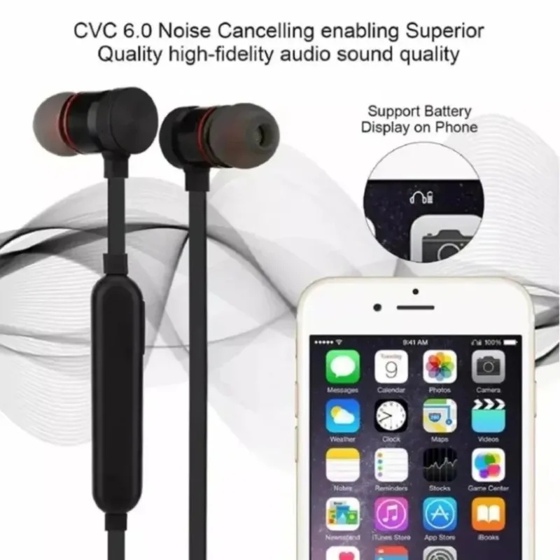 1/2/3/4pcs Neckband Bluetooth  - огляд і ціна Magnetic Neckband Sports Earphones