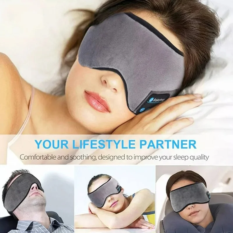 Wireless Bluetooth Sleep Headb - огляд і ціна Sleep Mask Headphones Bluetooth