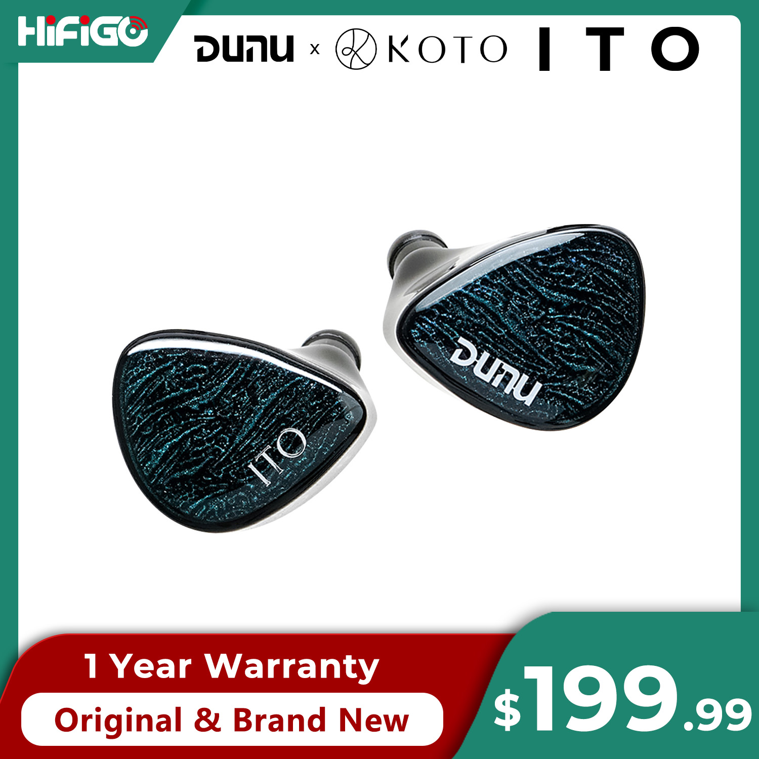 DUNU X KOTO ITO In-ear Earphon - огляд і ціна Planar Magnetic Iem Earphones