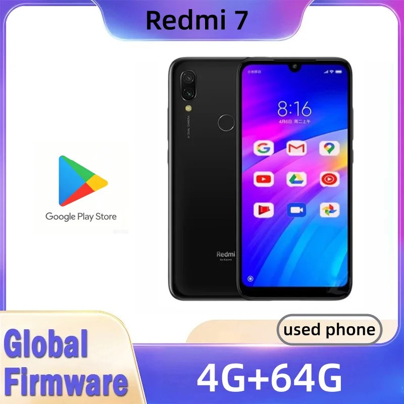 Xiaomi Redmi 7 Cellphone with  - огляд і ціна Cameras