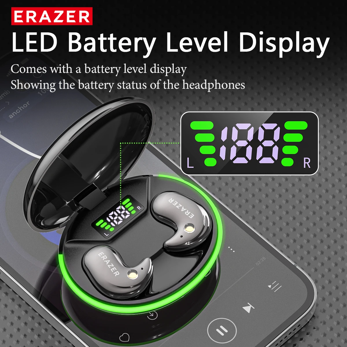 EARZER XF58 In-Ear Bluetooth H - огляд і ціна Sleep Mask Headphones Bluetooth