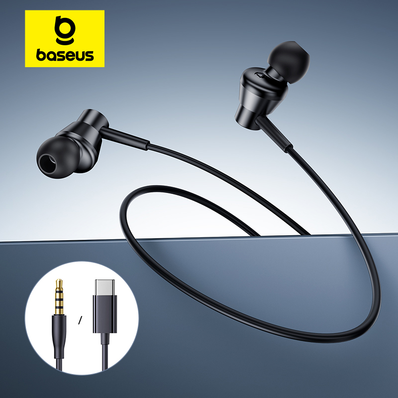 Baseus Encok CZ11/HZ11 Wired E - огляд і ціна Type C Wired Earphones With Mic