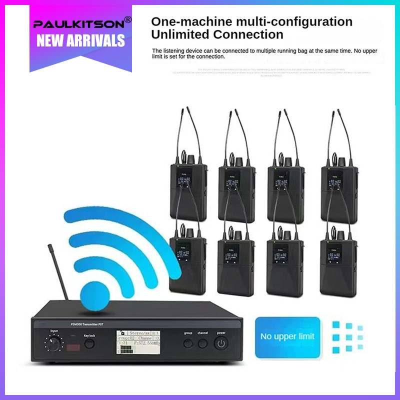 Paulkitson PSM300 UHF Wireless - огляд і ціна In Ear Monitors For Singers