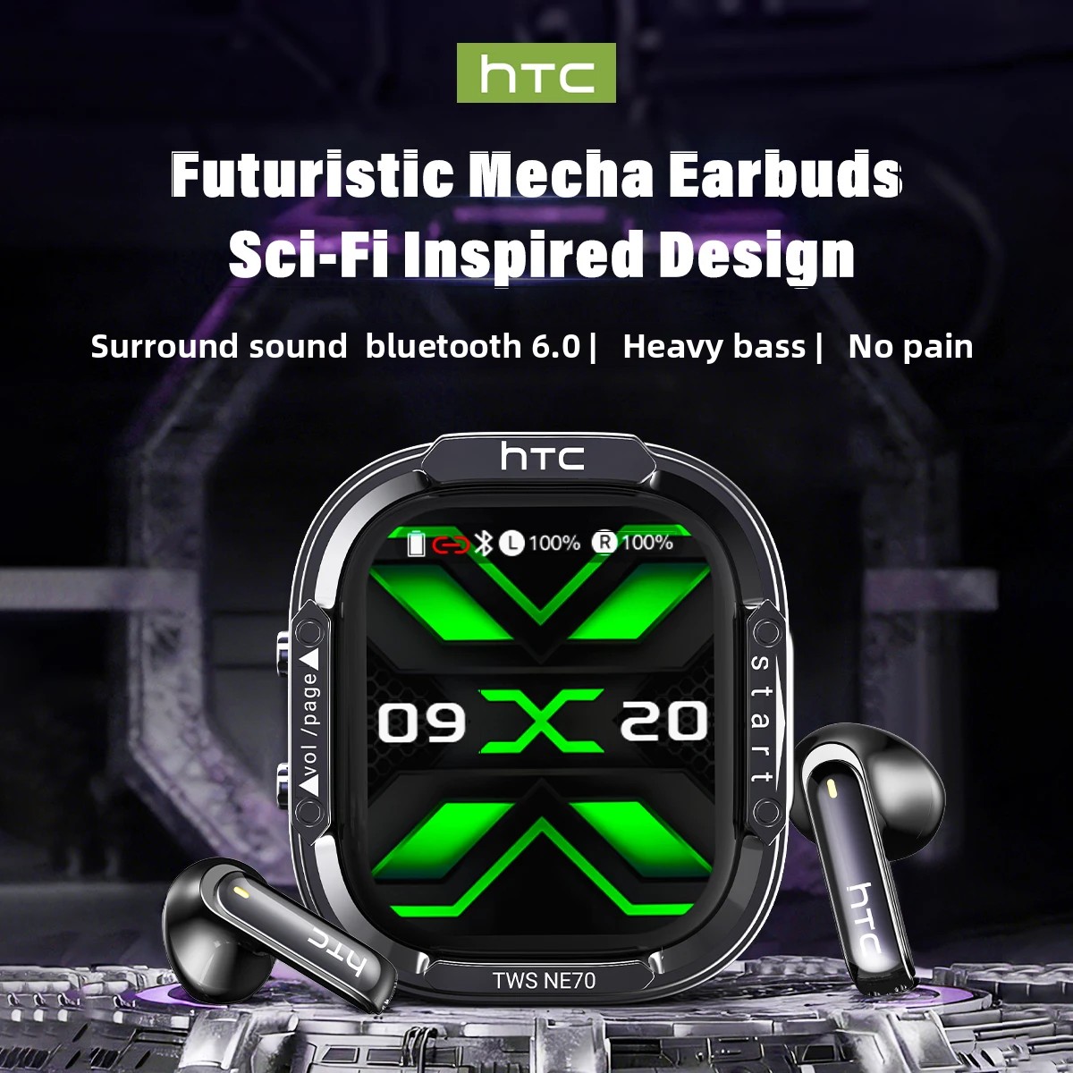 HTC NE70 Bluetooth V6.0 Headph - огляд і ціна Sleep Mask Headphones Bluetooth