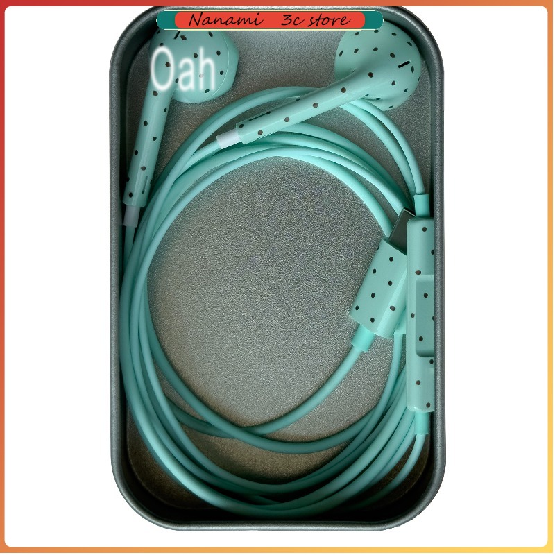 Oah Polka Dot Wired Earphones  - огляд і ціна Headphones