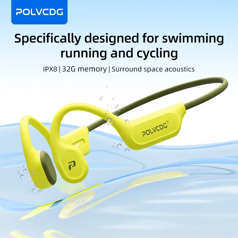 POLVCDG X9 Bone Conduction Swi - огляд і ціна Open Ear Air Conduction Headphones