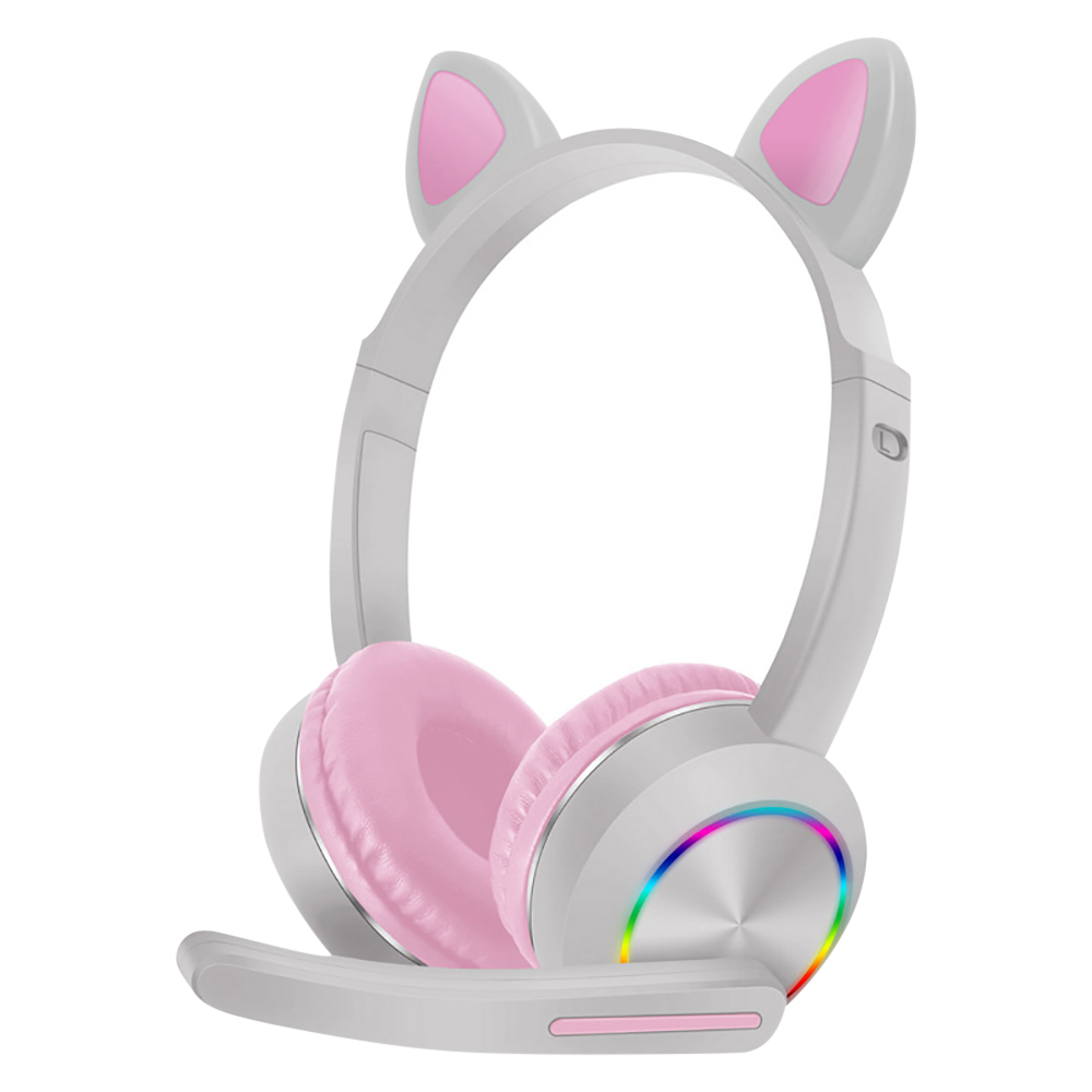 Cute Cat Ear Bluetooth Headpho - огляд і ціна Cat Ear Bluetooth Headset Led