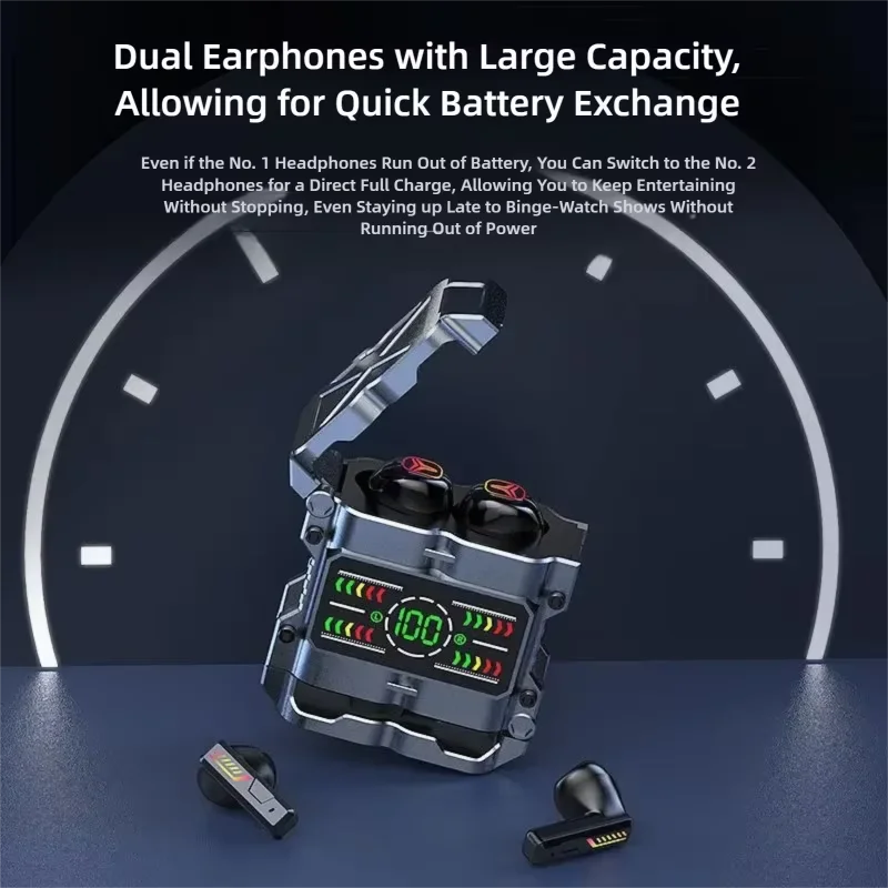 Mecha TWS Bluetooth 5.3 Gaming - огляд і ціна Gaming Headset With Mic Rgb