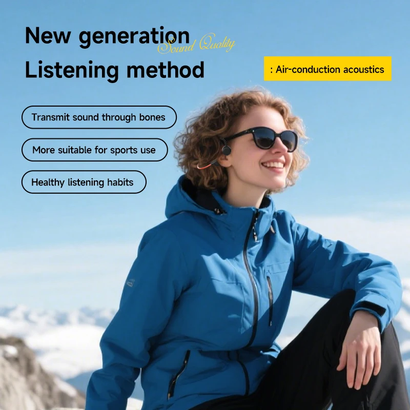 Bone Conduction Bluetooth Earb - огляд і ціна Bone Conduction Running Headphones