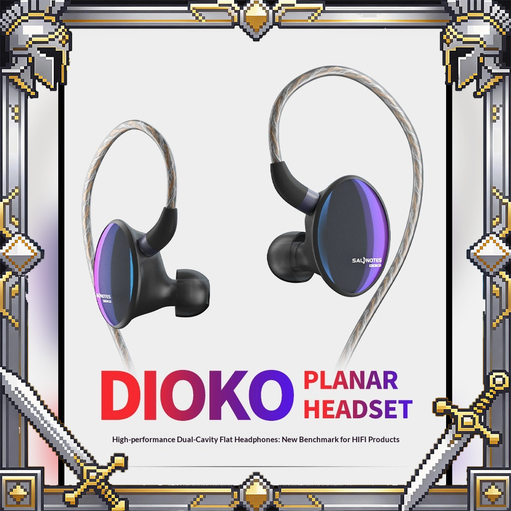 7Hz x Crinacle Dioko Planar Ma - огляд і ціна Planar Magnetic Iem Earphones