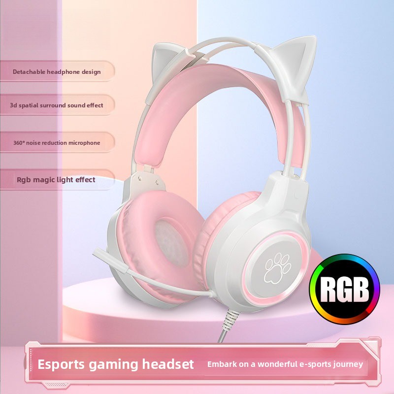 RGB Gaming Earphones with High - огляд і ціна Gaming Headset With Mic Rgb