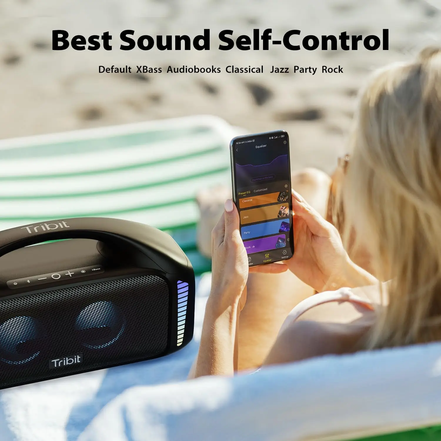 Tribit Portable Bluetooth Spea - огляд і ціна Portable Bluetooth Speaker Waterproof Ipx7