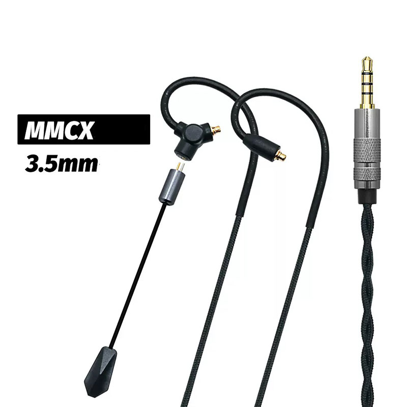0.78 QDC MMCX Gaming Earphone  - огляд і ціна Type C Wired Earphones With Mic